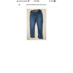 Levi's Women Jeans Wedgie Skinny Size 25 Blue‎